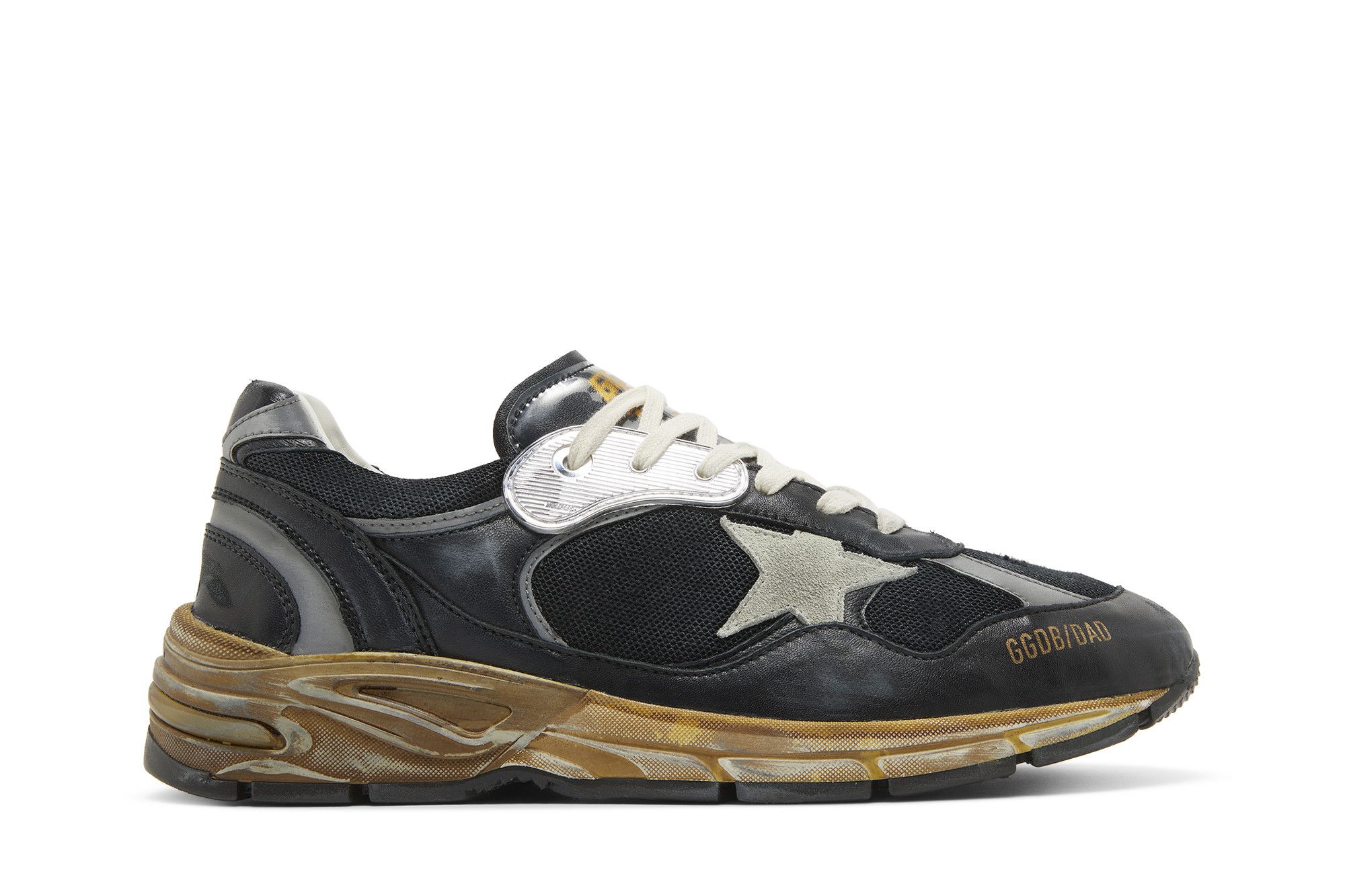 Buy Golden Goose Dad-Star 'Black Silver' - GMF00199 F003270