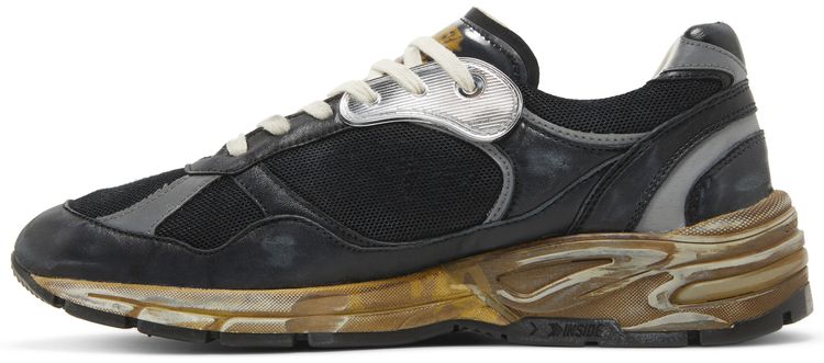 Golden Goose Dad Star Black Silver
