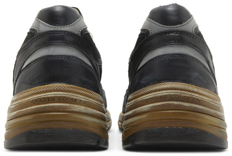 Golden Goose Dad Star Black Silver