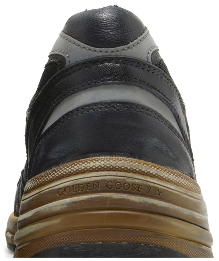 Golden Goose Dad Star Black Silver