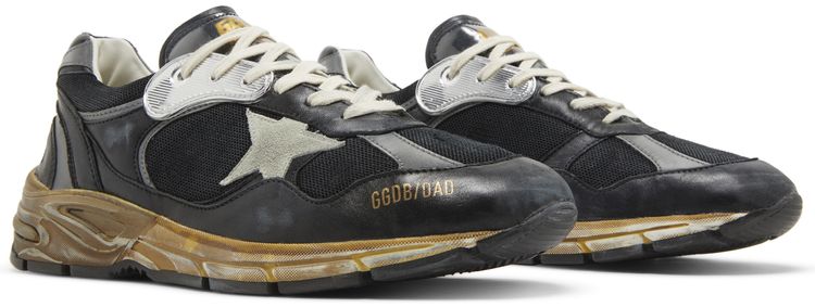 Golden Goose Dad Star Black Silver