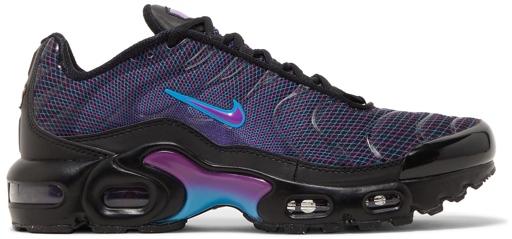 rose gold and black air max plus