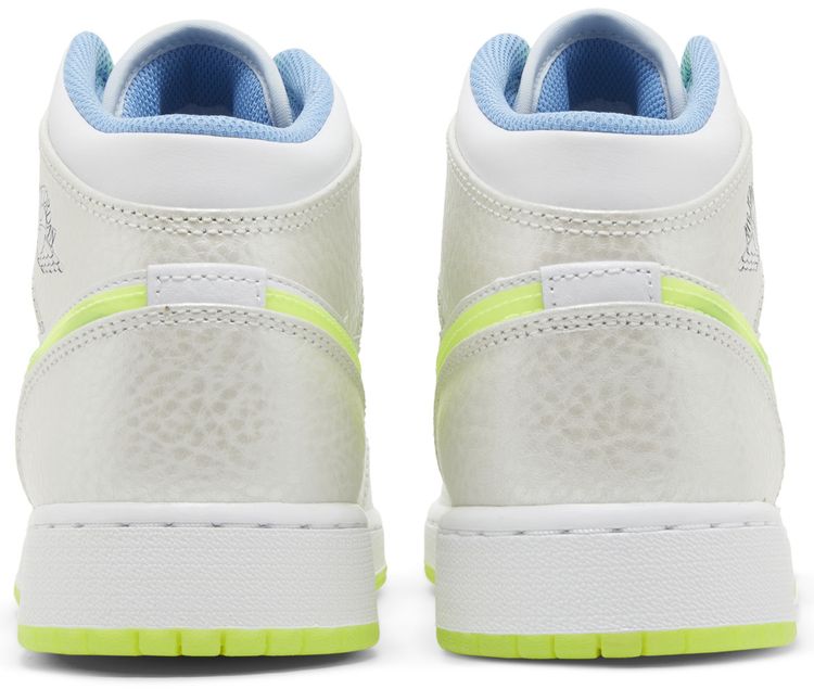 Air Jordan 1 Mid SE GS Warped Swoosh