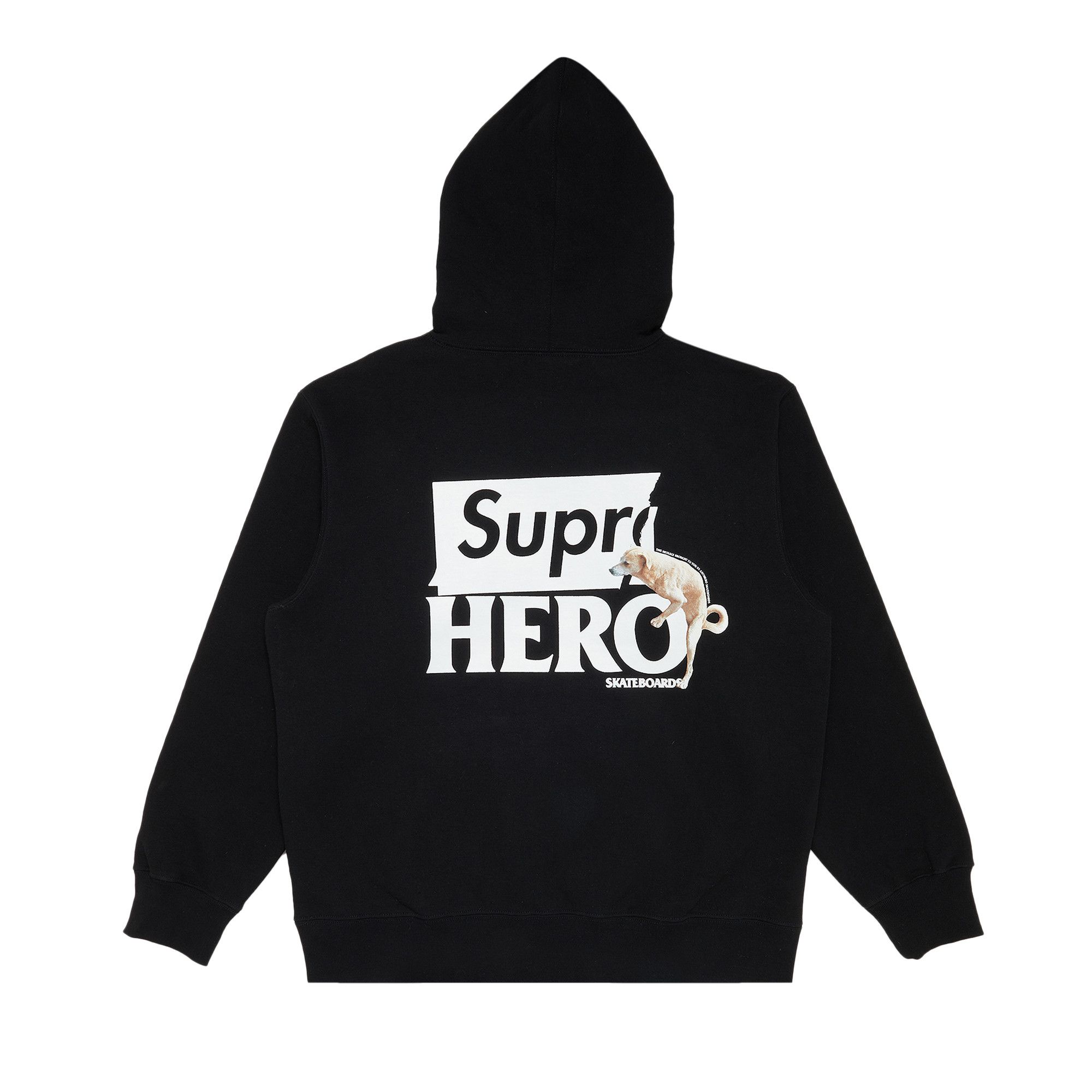 Buy Supreme x ANTIHERO Hooded Sweatshirt 'Black' - SS22SW78 BLACK
