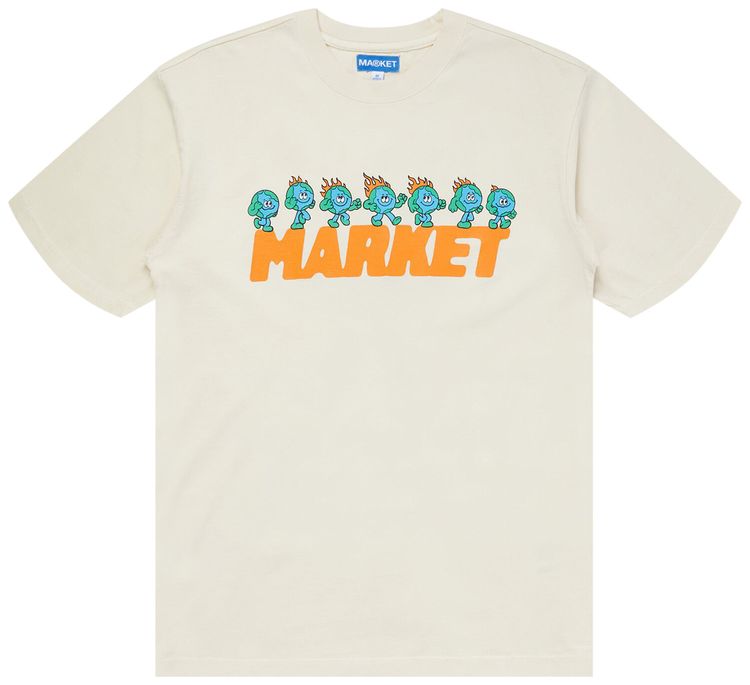 Market Keep Going T Shirt Sand