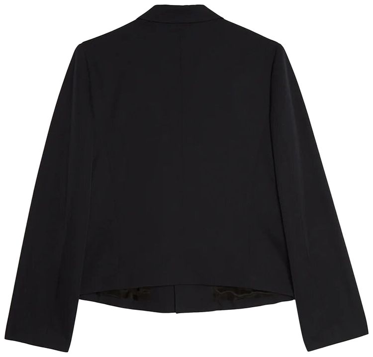Comme des Garcons Girl Gabardine Stripe Tape Blazer Navy