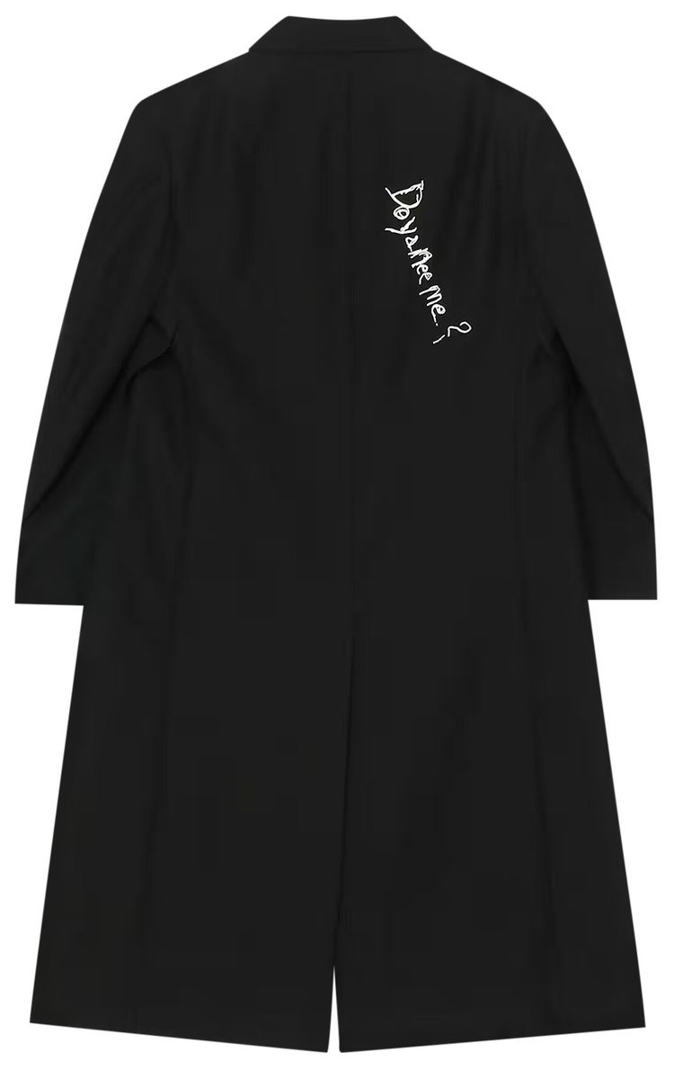 Yohji Yamamoto Pour Homme Shirt Coat Black