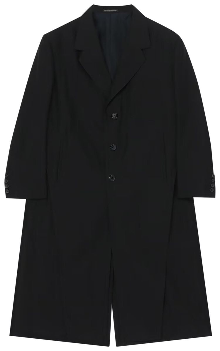 Yohji Yamamoto Pour Homme Shirt Coat Black