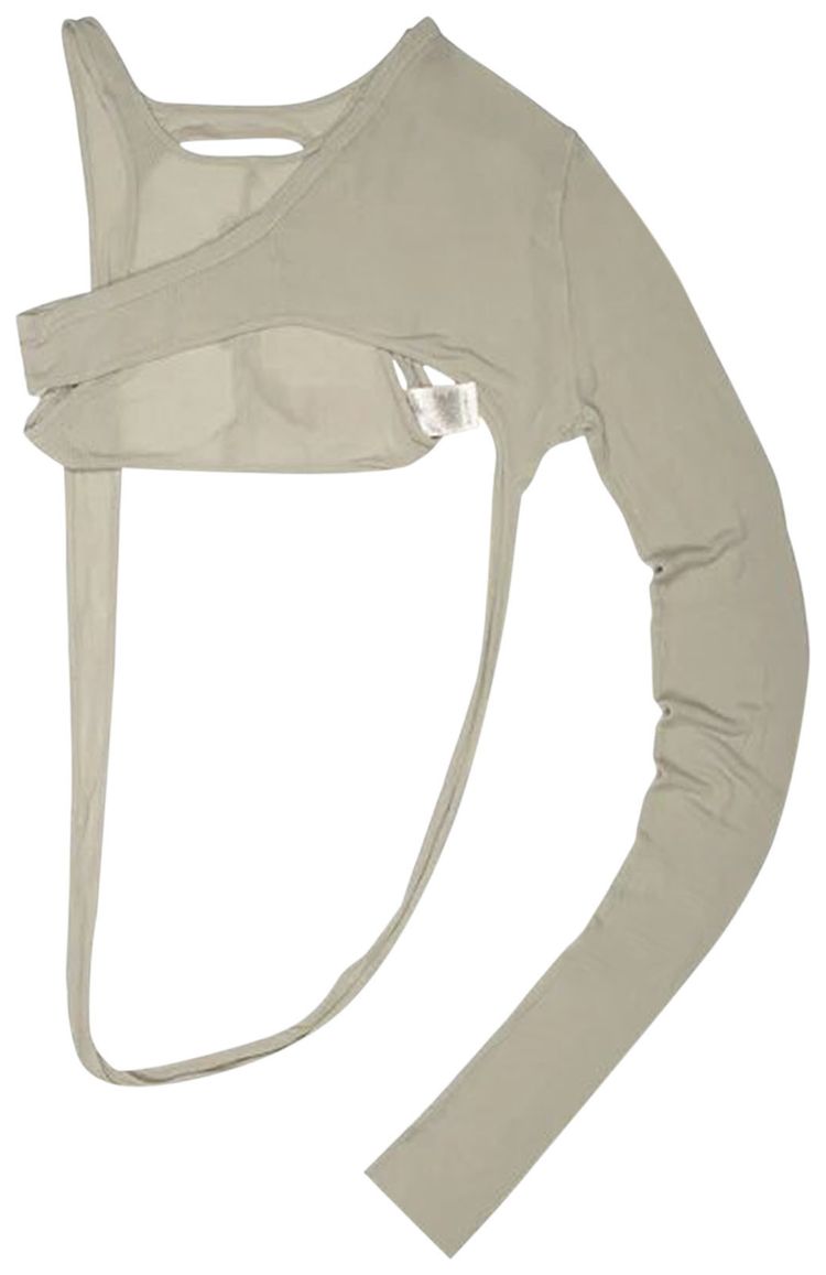 Rick Owens Banana Skeletank T Shirt Pearl