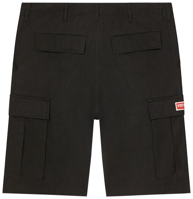 Kenzo Cargo Workwear Shorts Black