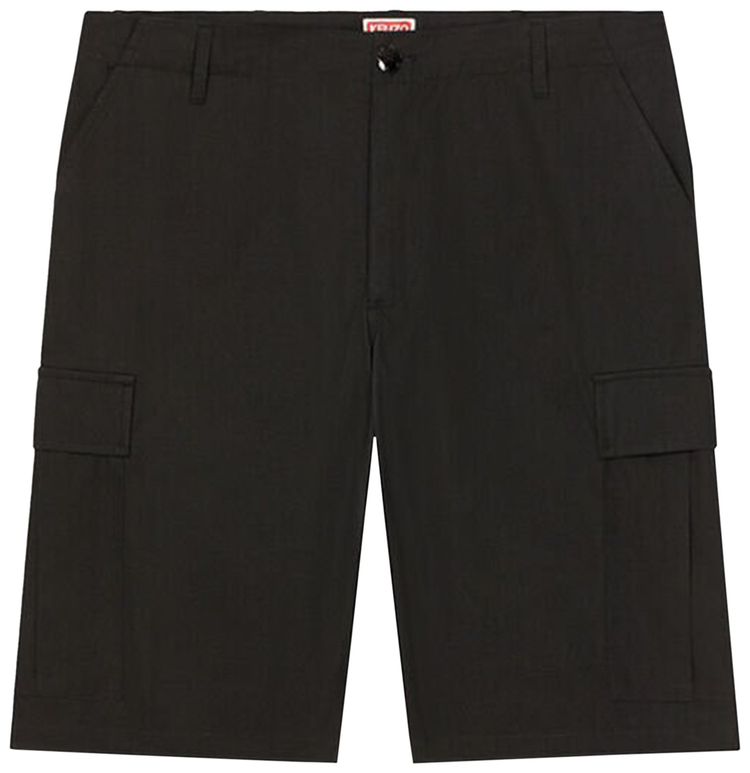 Kenzo Cargo Workwear Shorts Black