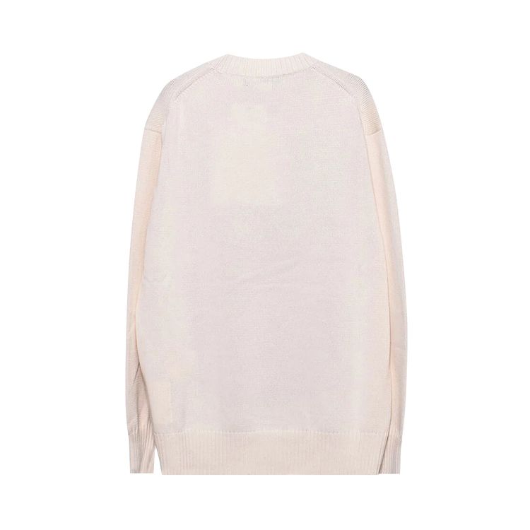 Junya Watanabe Andy Warhol Intarsia Jumper White