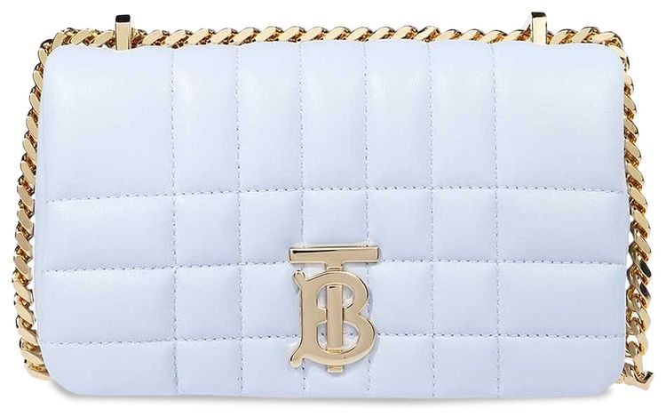Burberry Mini Lola Bag Pale Blue