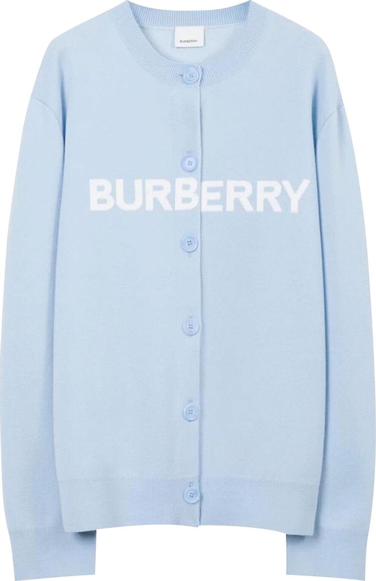 Burberry Logo Cardigan 'Blue'