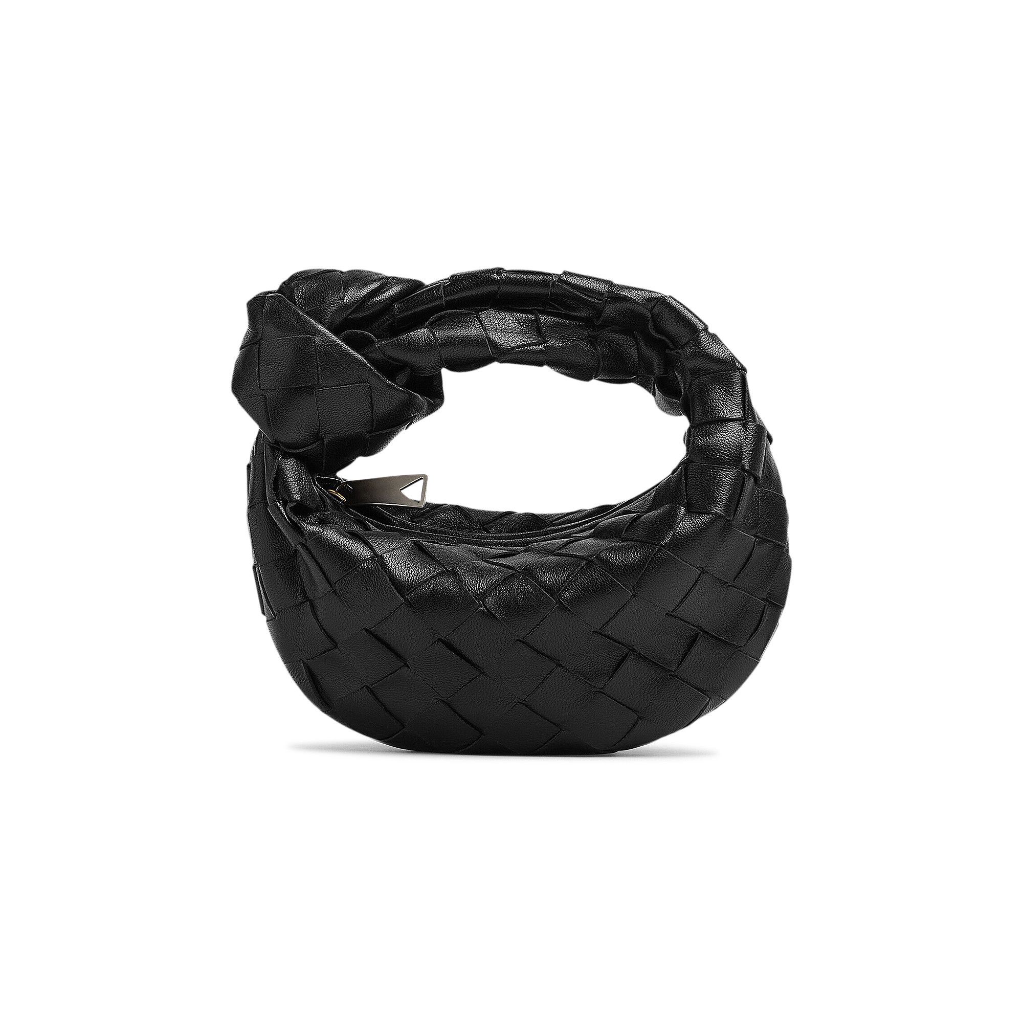 Buy Bottega Veneta Candy Jodie Bag 'Black/Silver' - 730828