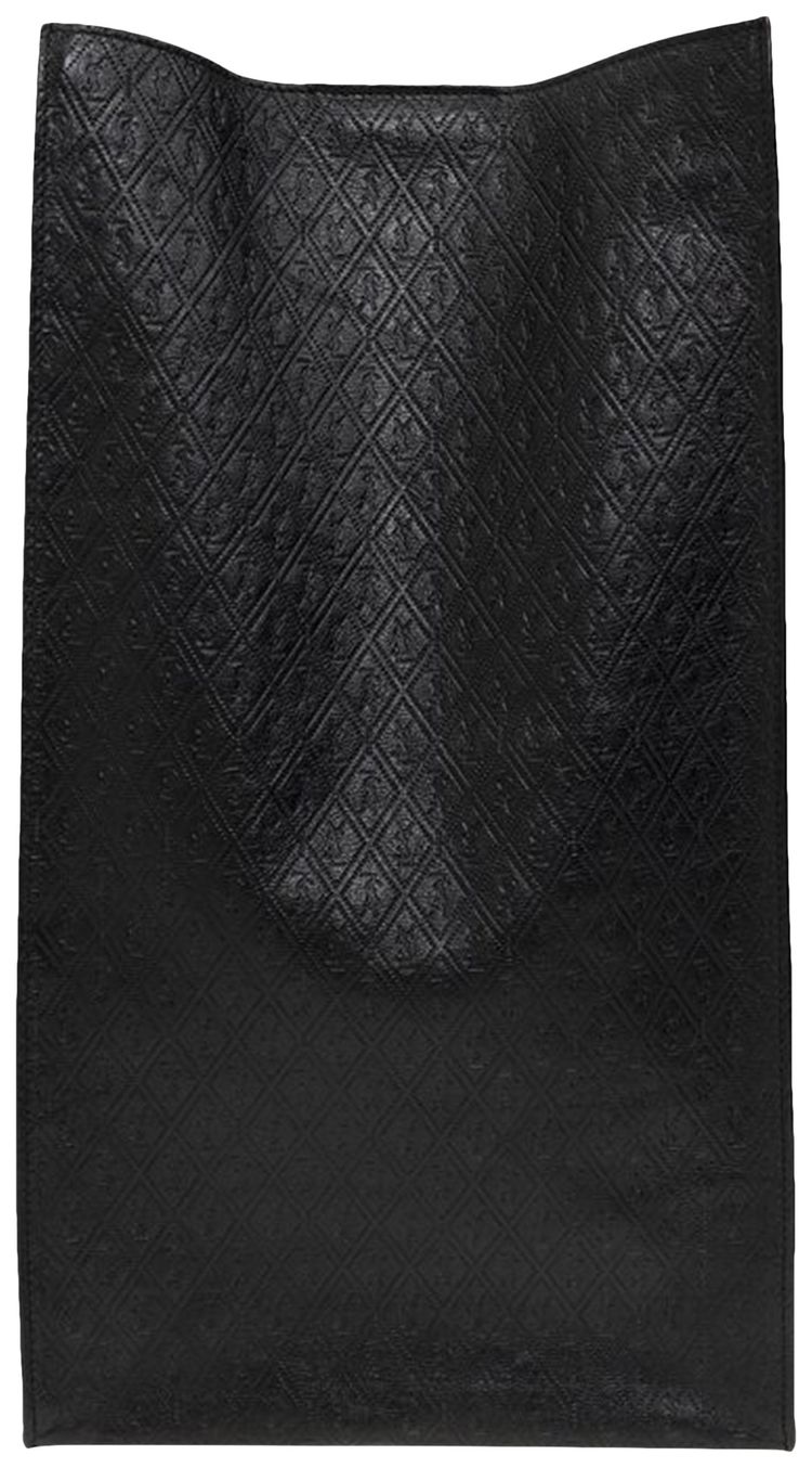 Saint Laurent Deli Paper Bag Handbag Black