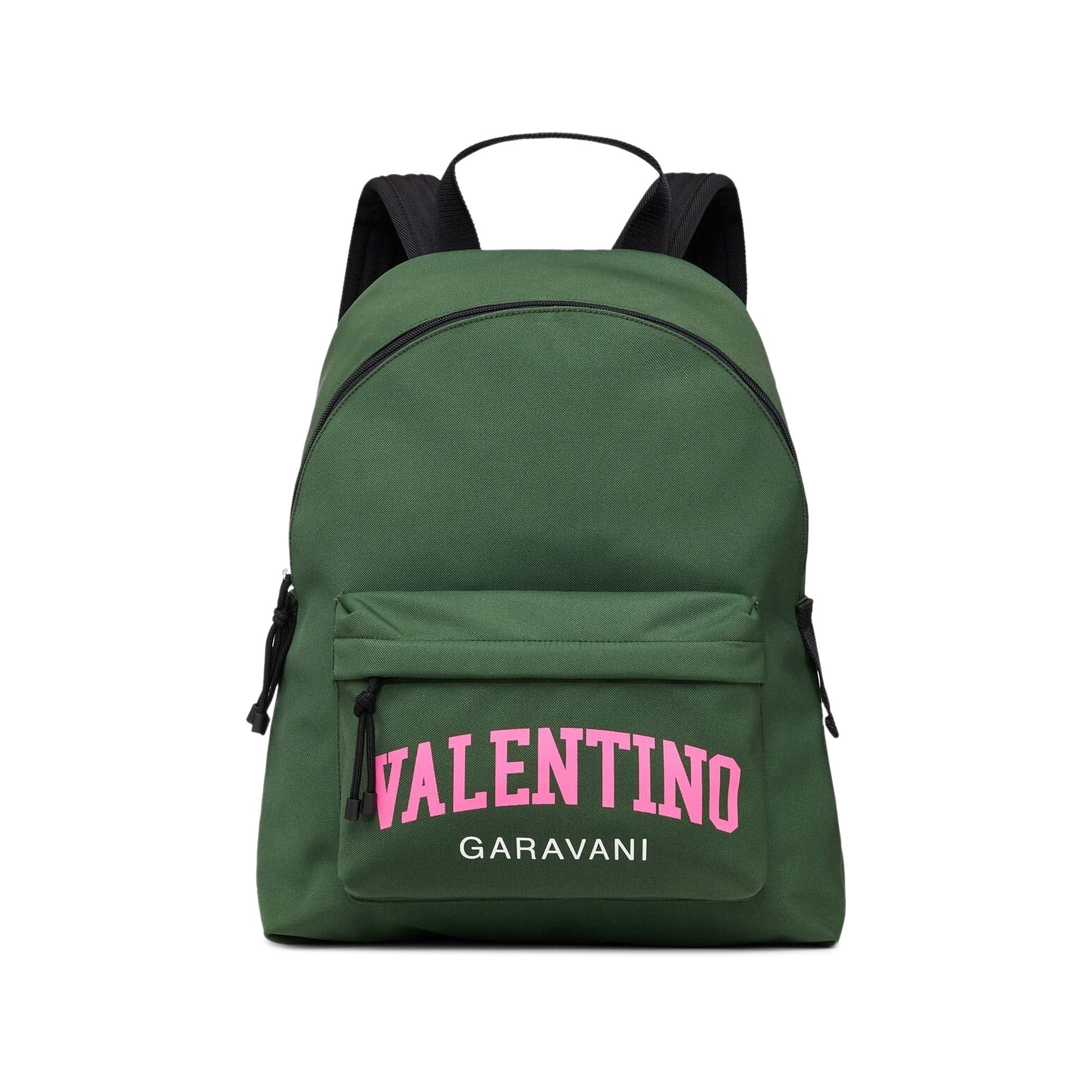Buy Valentino Garavani University Nylon Backpack Green Pink 2Y2B0993IZL 74Q GOAT