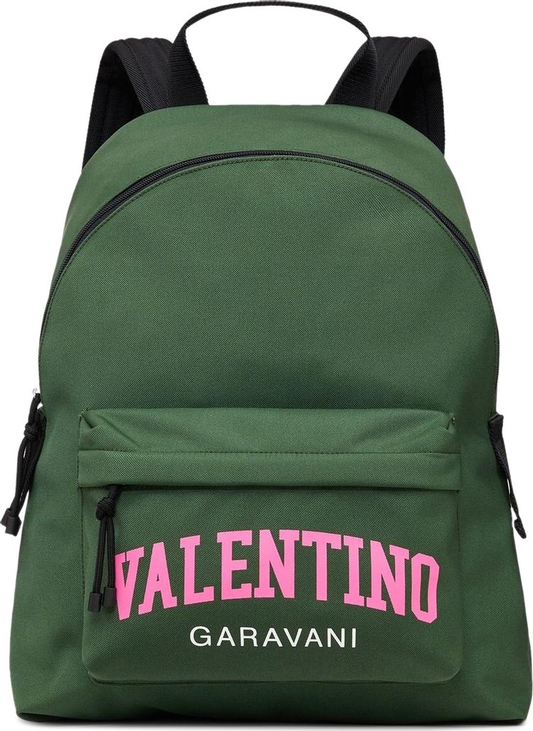 Valentino Garavani University Nylon Backpack 'Green/Pink'