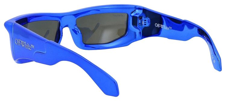 Off White Volcanite Sunglasses Blue