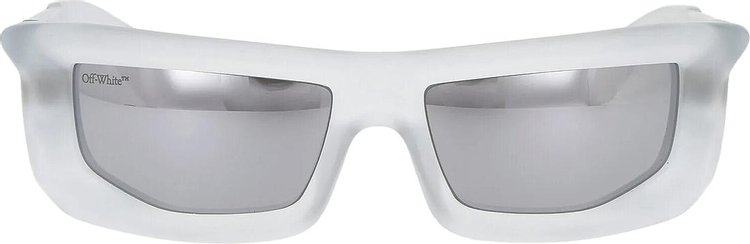 Off-White Volcanite Sunglasses 'Crystal/Mir Silver'