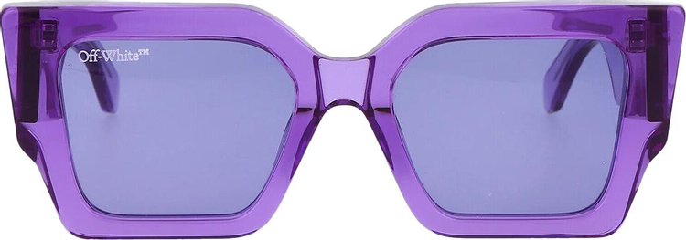Buy Off-White Catalina Sunglasses 'Crystal/Purple' - OERI003C99PLA0013737