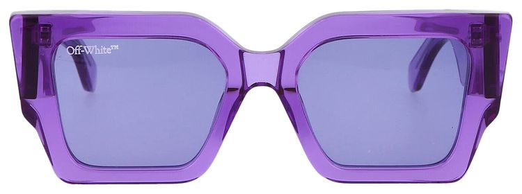 Off-White Catalina oversized sunglasses, Purple