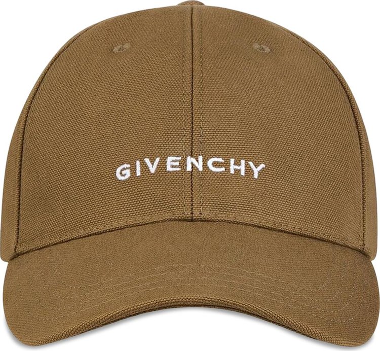 Givenchy Canvas Cap Dark Khaki