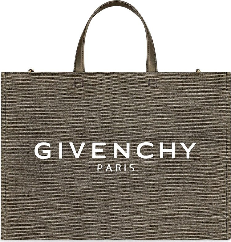 Givenchy Medium G Tote Shopping Bag 'Dark Khaki'