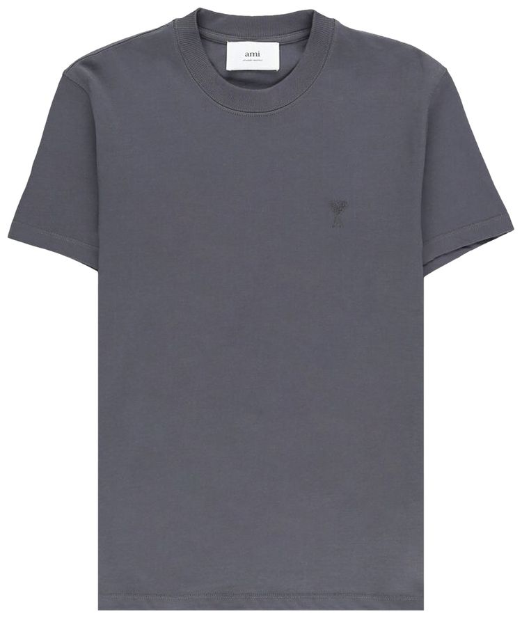 Ami T Shirt Stone Grey