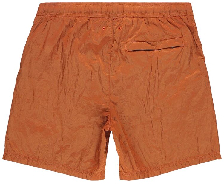 Stone Island Logo Shorts Sienna
