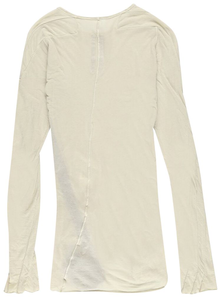 Rick Owens DRKSHDW Scarification Long Sleeve T Shirt Pearl