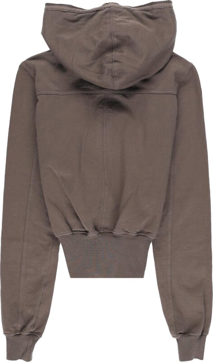 Rick Owens DRKSHDW Felpa Small Gimp Hoodie Dust