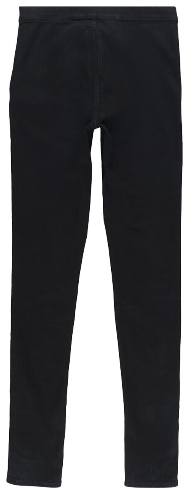 Rick Owens DRKSHDW Front Slit Denim Leggings Blackety Black