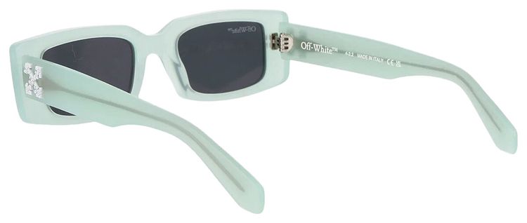 Off White Arthur Sunglasses TealDark Grey