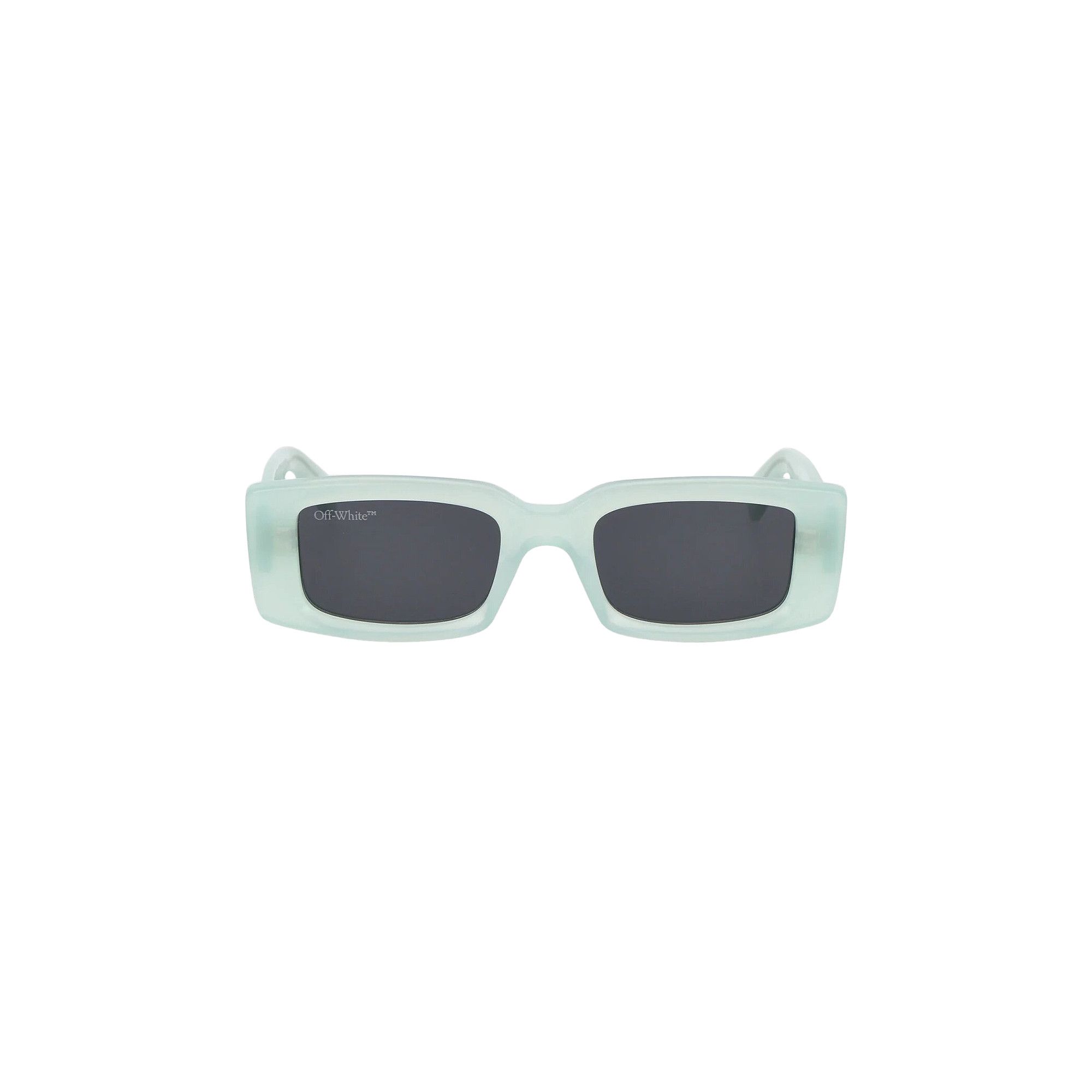 サングラス Off-White Off-White - NASHVILLE SUNGLASSES TEAL DARK GREY Off-White Virgil Tortoise Sunglasses - eye-oo.com