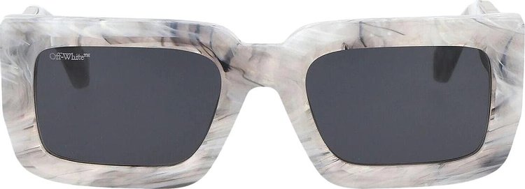 Off-White Boston Sunglasses 'Marble/Dark Grey'