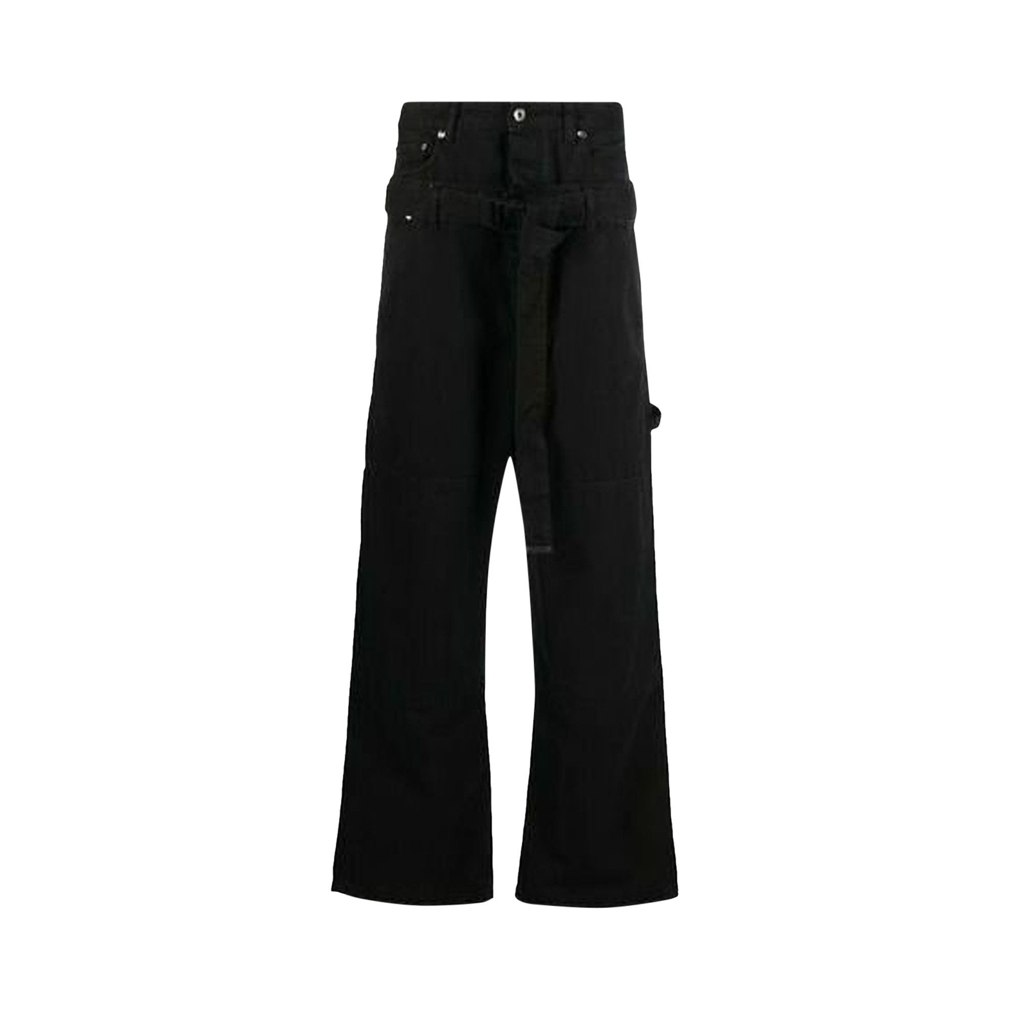 パンツ Off-White Woman Pants Black OWCH022F24FLE001103B Off-White Outlet: Pants woman - Black | Off-White pants