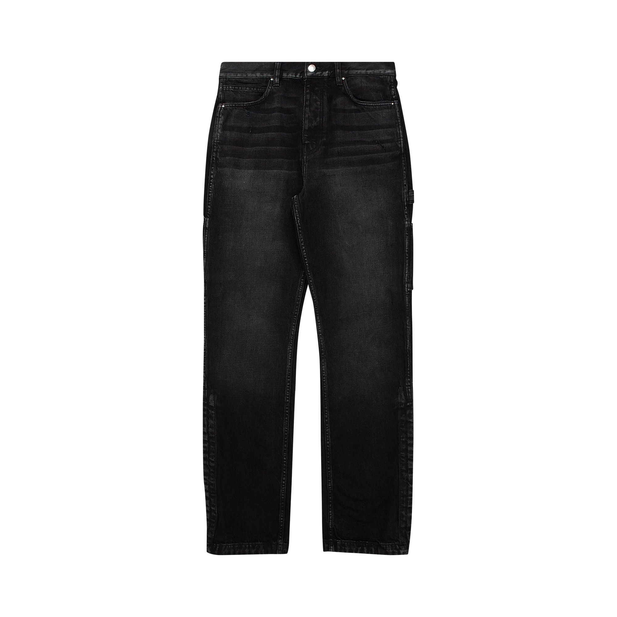 Buy Amiri Stack Workman Jean 'Aged Black' - SS23MDF007 023 AGED