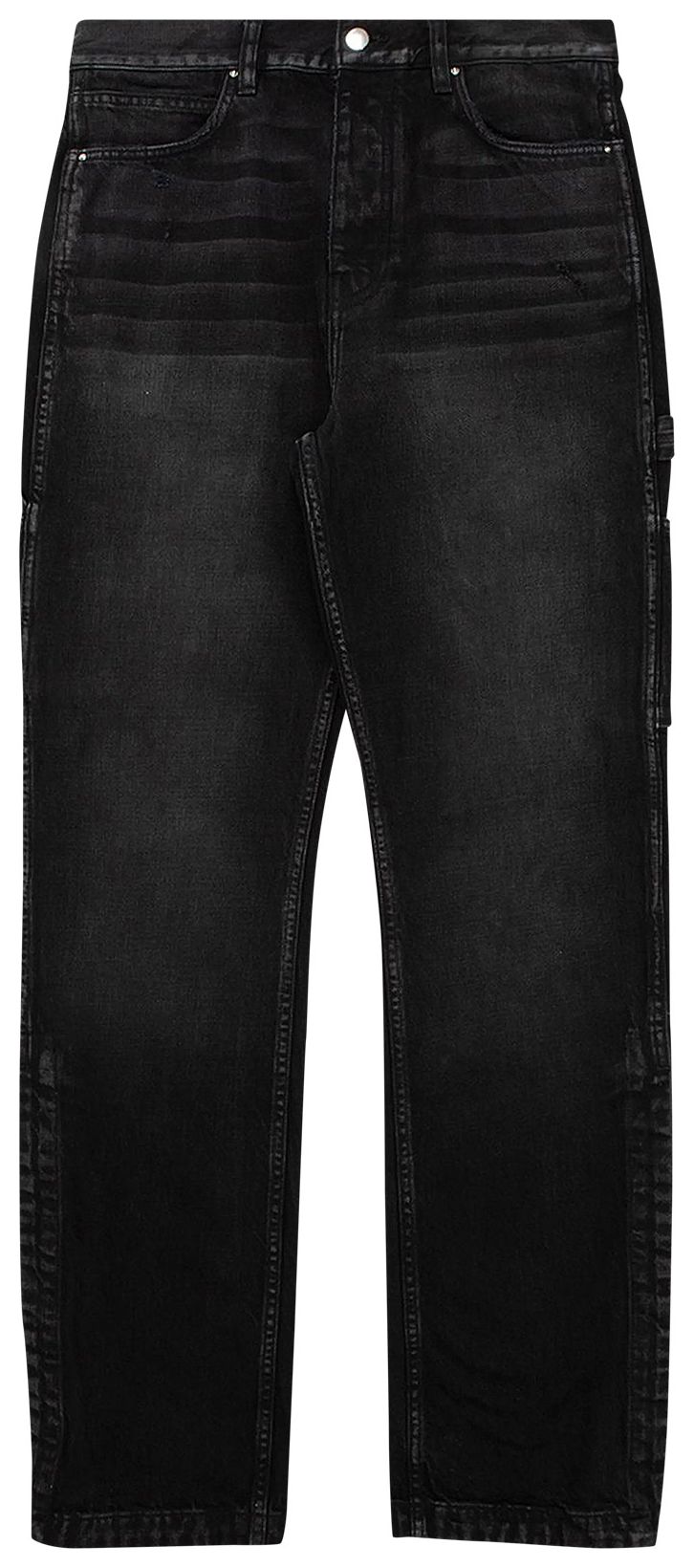 Amiri Stack Workman Jean Aged Black