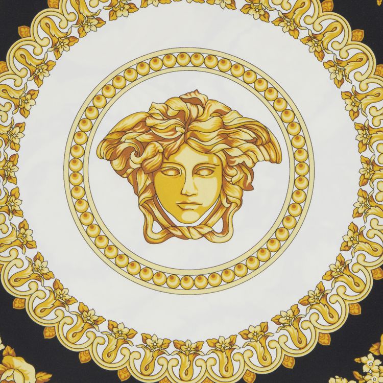 Versace Home Print Top WhiteGoldBlack