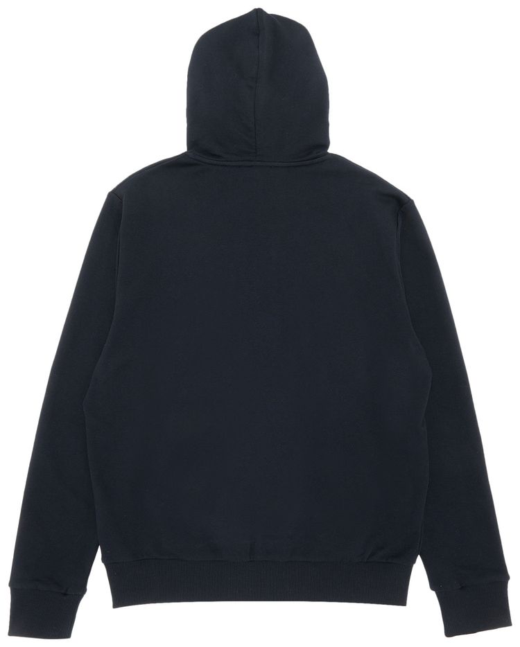 Balmain Printed Hoodie NoirBlanc