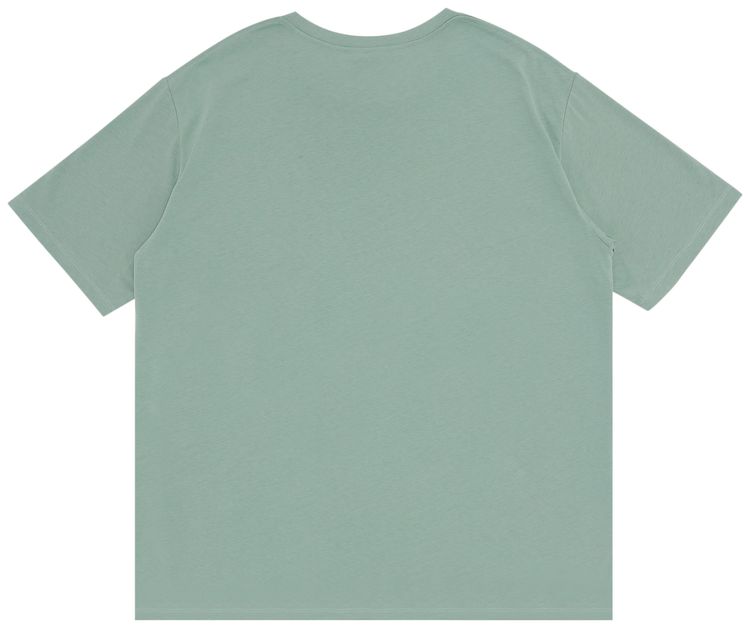 Balmain Printed T Shirt Vert JadeNatural