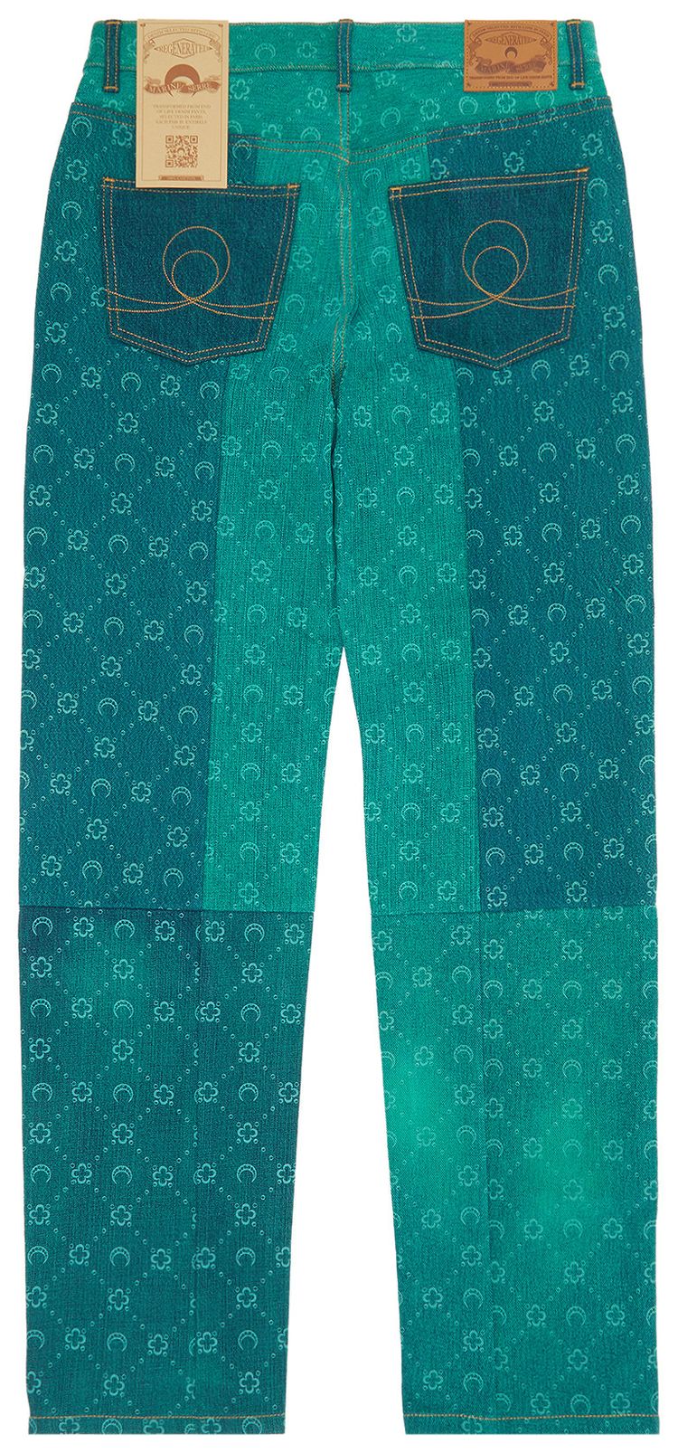 Regenerated Denim Moonogram Jeans main image 1
