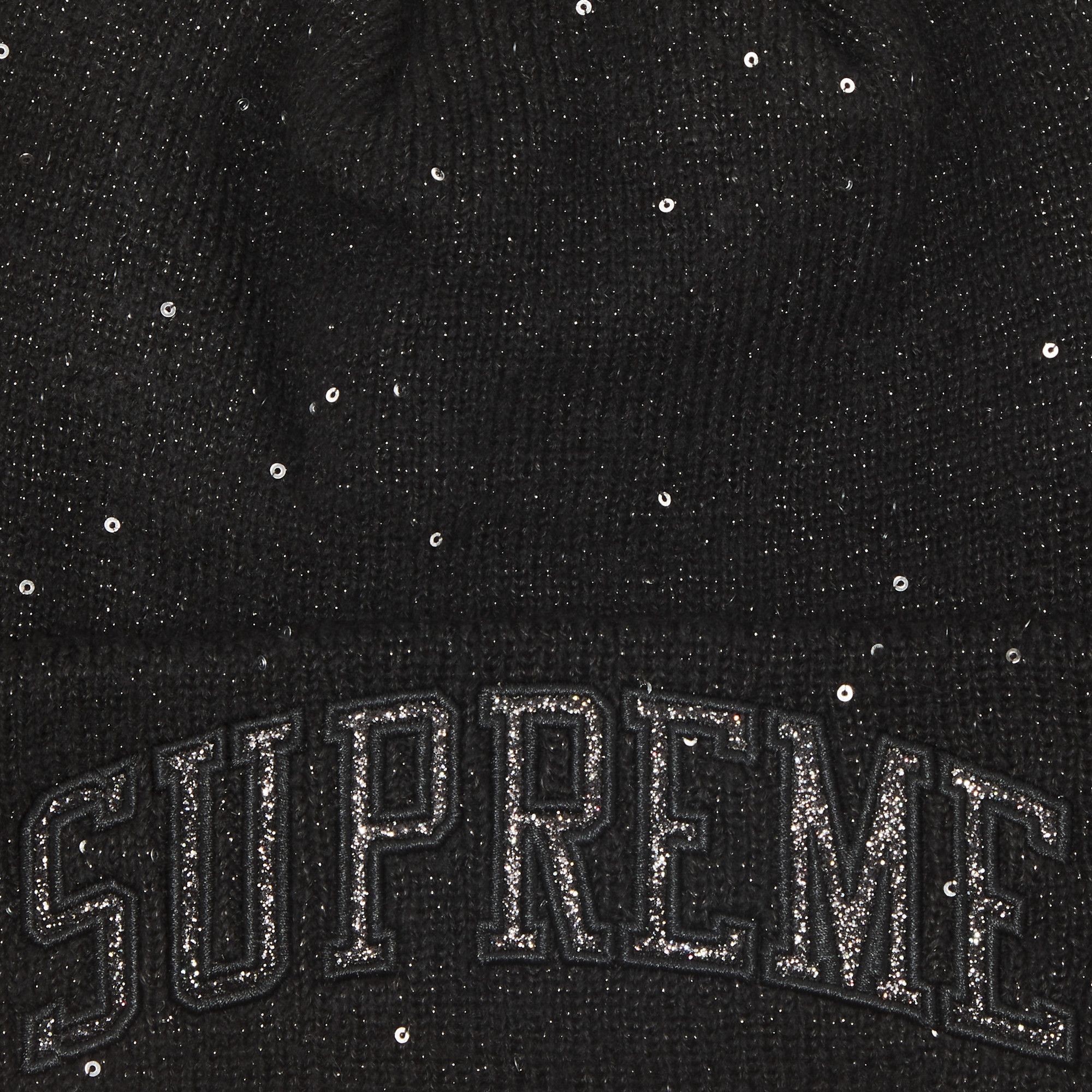 Buy Supreme x New Era Metallic Arc Beanie 'Black' - SS23BN9