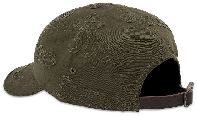 Supreme Lasered Twill Camp Cap Olive