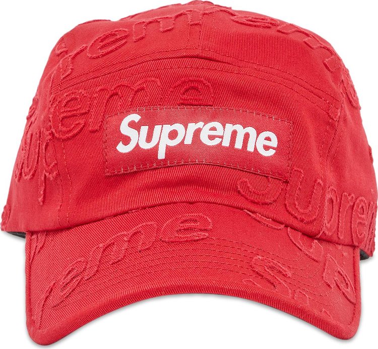 Buy Supreme Lasered Twill Camp Cap 'Red' - SS23H14 RED | GOAT