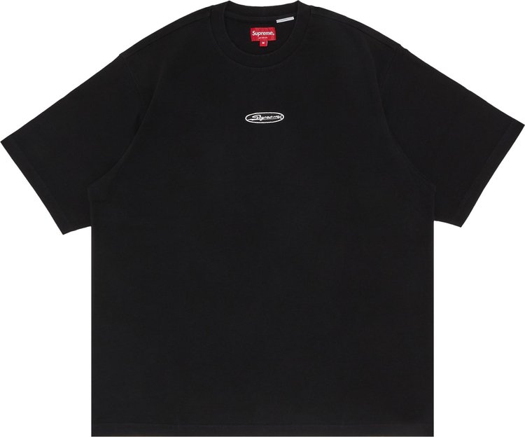 Buy Supreme Oval Short-Sleeve Top 'Black' - SS23KN76 BLACK | GOAT