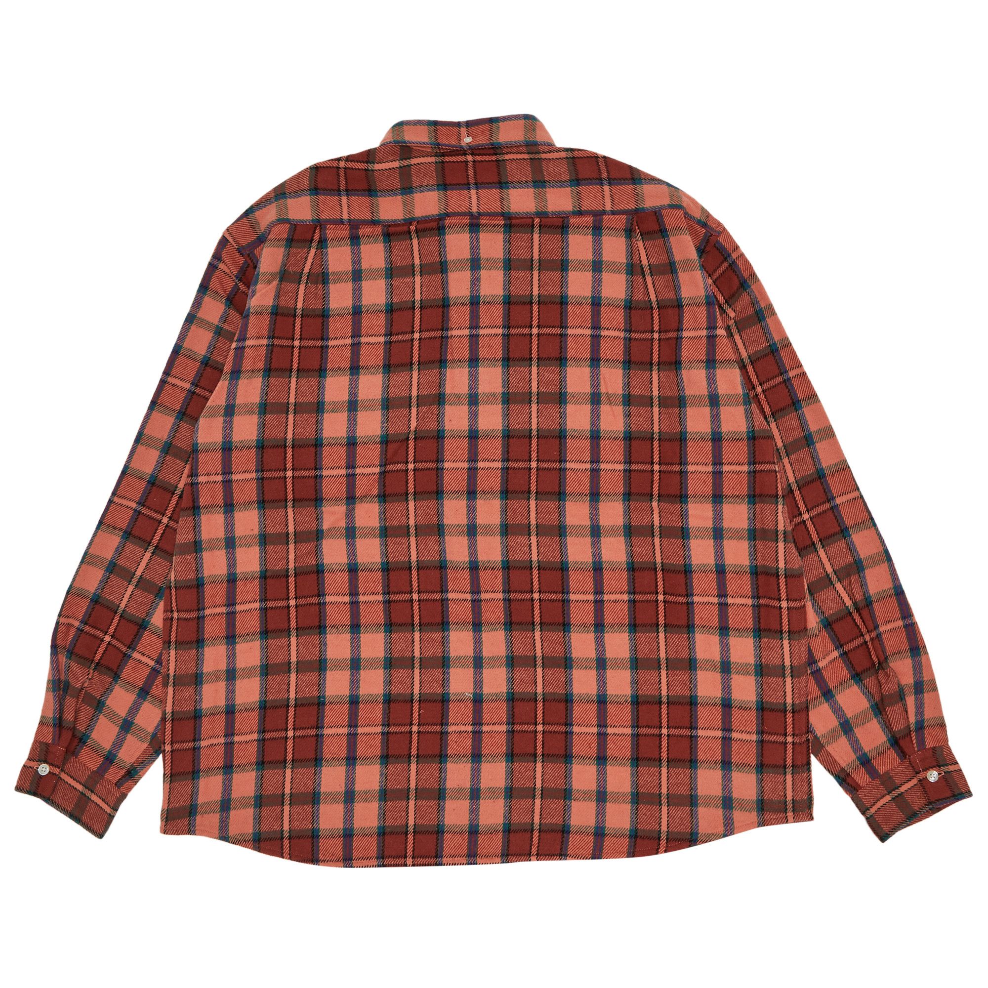 Pullover flannel shirt outlet