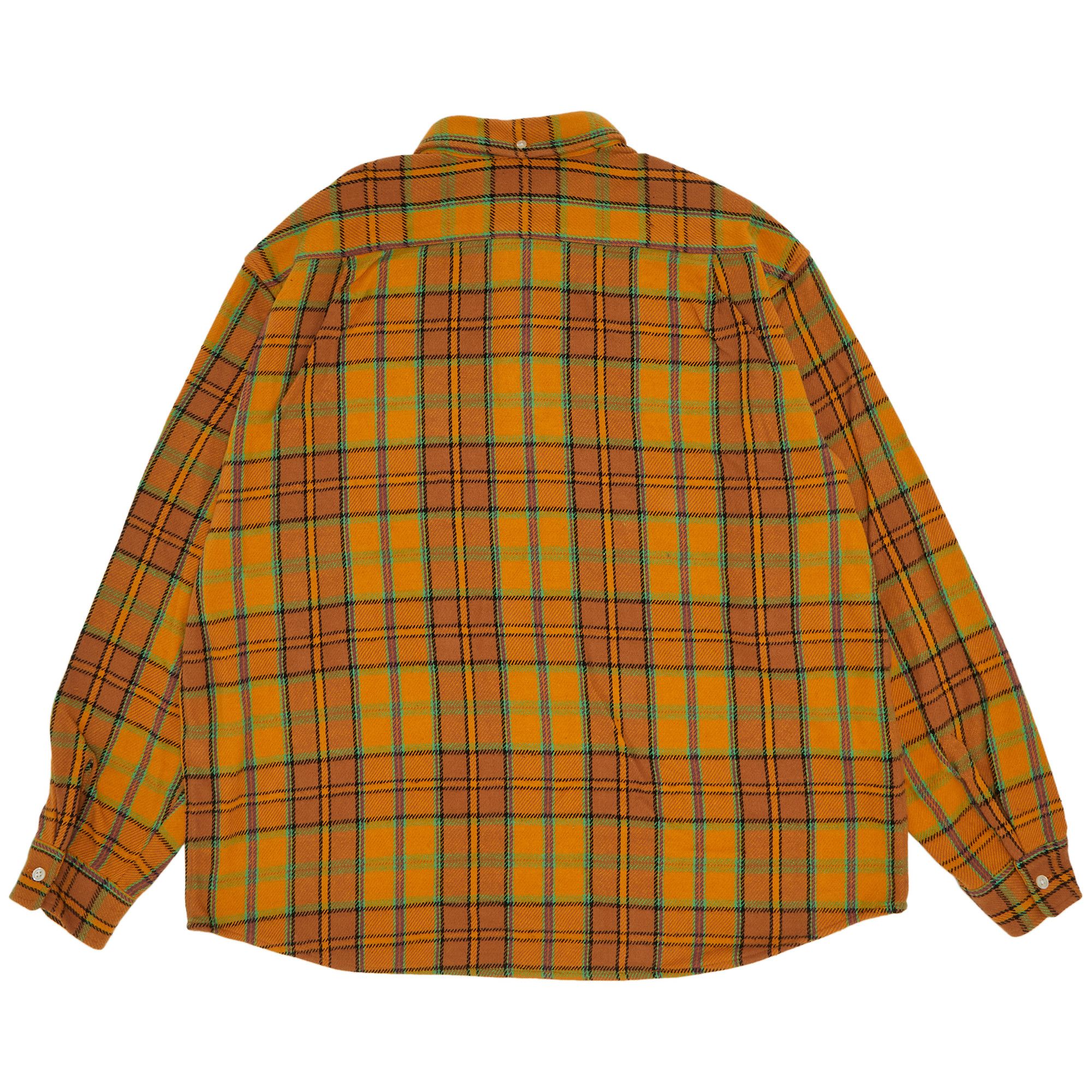 トップス Supreme Pullover Plaid FlannelShirt Gold Buy Supreme Pullover Plaid Flannel Shirt 'Gold' - SS23S14 GOLD | GOAT