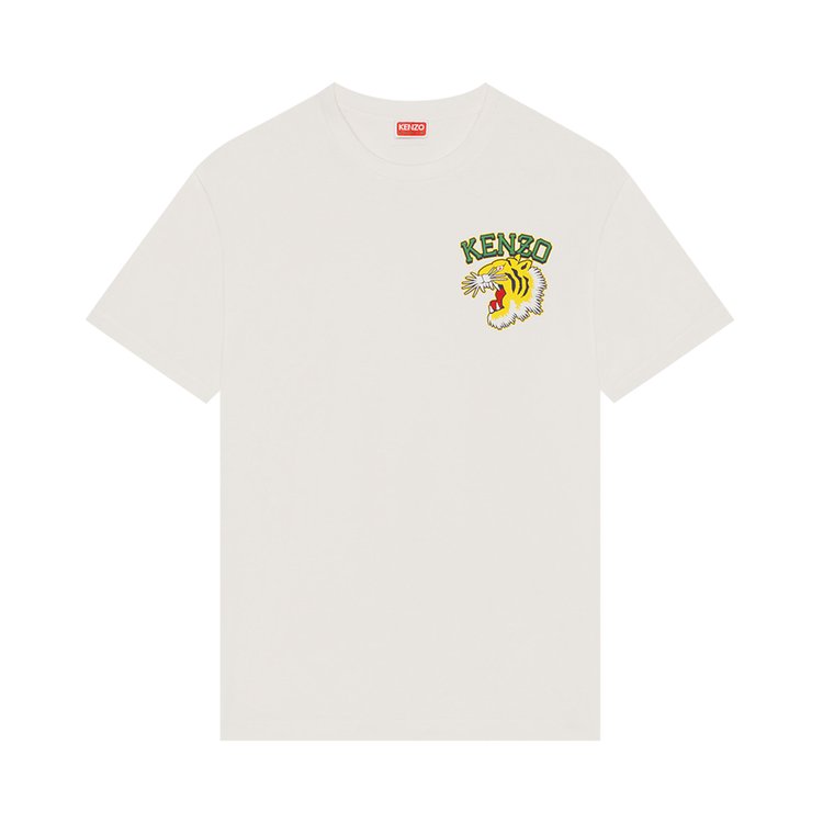 Kenzo Tiger Varsity Classic T-Shirt 'Off White'